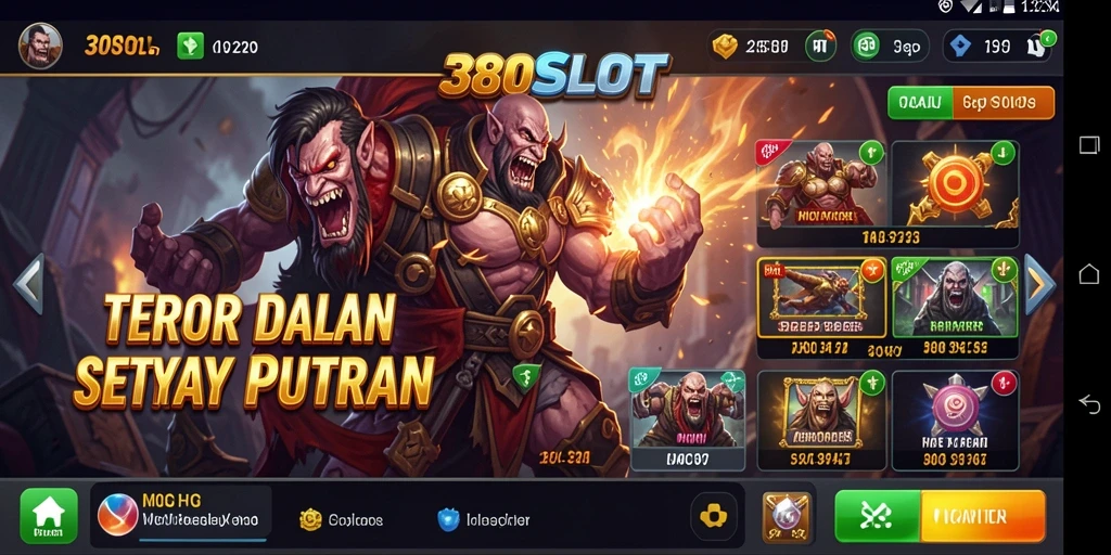 Screenshot menampilkan gameplay menegangkan dan atmosfer horor yang mencekam.