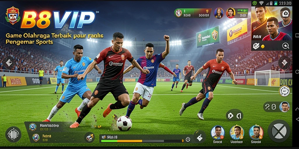 Tampilan gameplay B8VIP yang menarik dan dinamis.