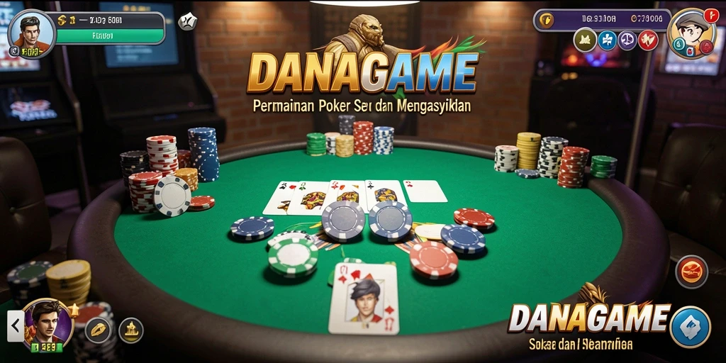 Screenshot gameplay Poker yang menampilkan suasana seru dan kompetitif.