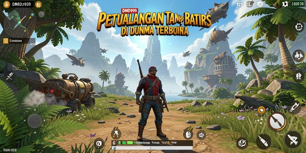 Tangkapan layar gameplay Open World DMD999 yang menakjubkan.