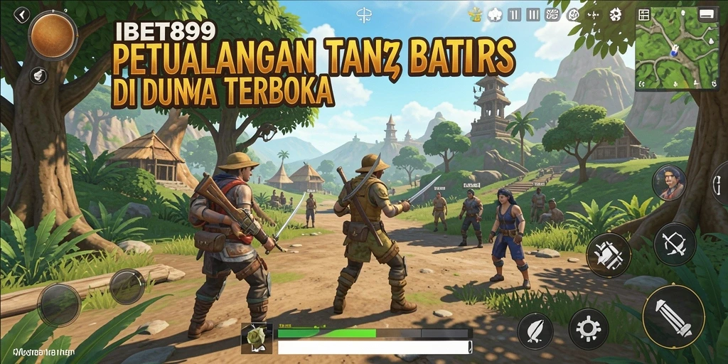 Tampilan gameplay seru di dunia terbuka IBET899.