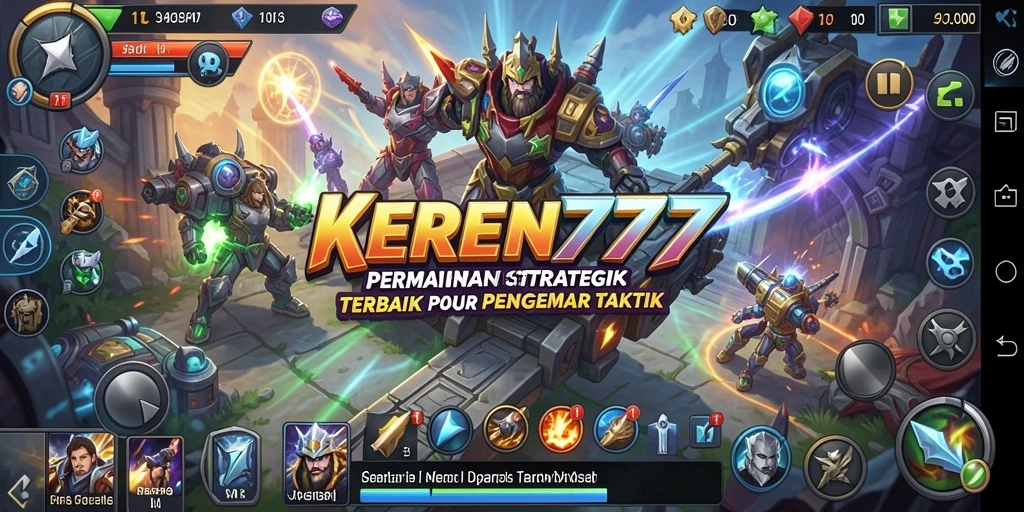 Tampilan gameplay KEREN777 yang penuh strategi dan taktik.