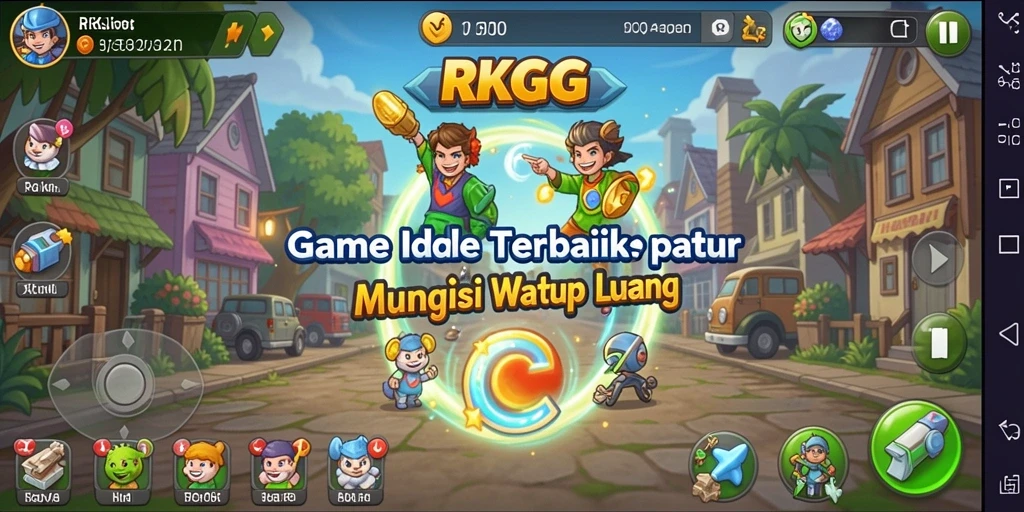 Tampilan gameplay RKGG yang memikat dan penuh warna.