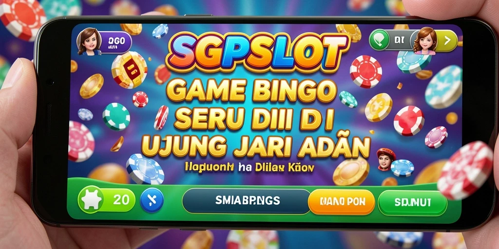 Tampilan seru gameplay Bingo di SGPSLOT.