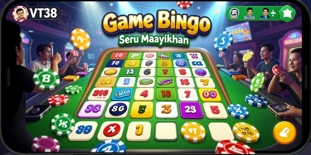 Tampilan gameplay seru VT38 dengan efek visual menawan.