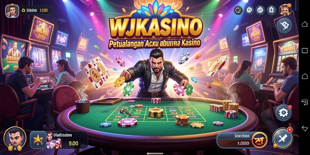 Tampilan gameplay seru dari WJKASINO dengan aksi mendebarkan.